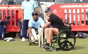 Watch: Legendary AB de Villiers Plays Wheelchair Cricket In A Heartwarming Session