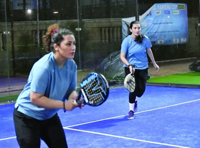 Finals line-up of Pak Padel Cup complete