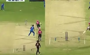 Never-Seen-Before! Indian WK Produces Moment Of Genius, Runs Out Batters On Both End With One Throw - Watch