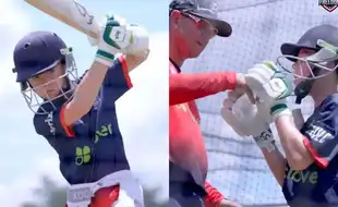 Ricky Ponting On Dad Duty, Turns Water Boy For Son Fletcher As He Trains In MLC 2025