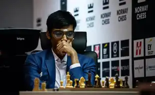 R Praggnanandhaa Inflicts Heavy Loss On Magnus Carlsen In Freestyle Grand Slam Chess