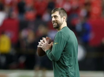 Aaron Rodgers confirms marriage to mystery wife Brittani during Steelers camp appearance